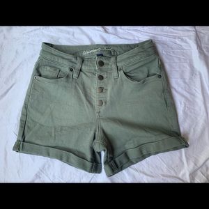 Universal Threads Sage Green Shorts